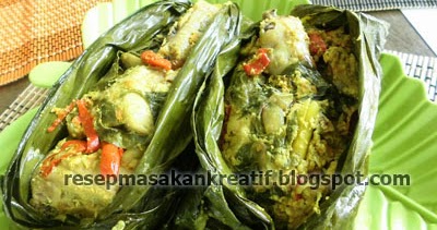 RESEP PEPES AYAM KEMANGI SUNDA BUMBU ENAK SIMPEL