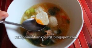 Resep Bakso Ayam Kenyal & Kuah Bakso Ayam Sedap Gurih