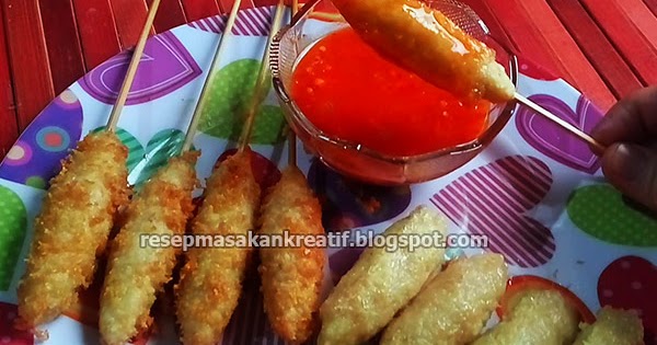 Resep Sempol Ayam, Sempol Ayam Crispy, dan Cara Buat Saus Sambal