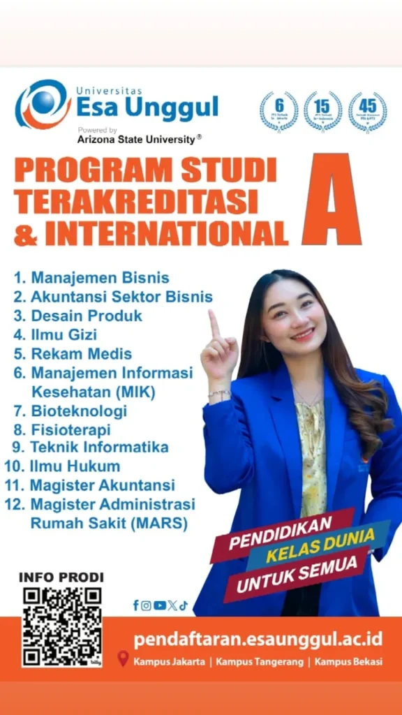 program studi esa tunggal